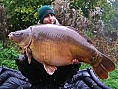 Brian, France, 17th Oct<br />Etang d'Bois, 60lb 12oz